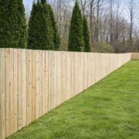 Solid wood Privacy fence Option Solid wood Privacy fence Option