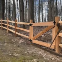 Split Rail Fence Option Split Rail Fence