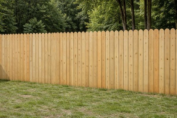 Wood Fence 4ft Picket FenceOption 4ft Picket Fence
