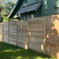 Wood Fence 6ft Cap and Trim Option 6ft Cap and Trim